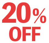 20% off